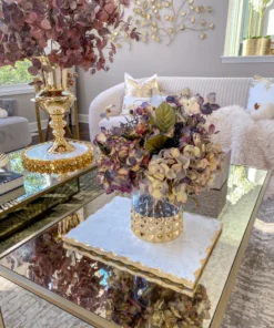 Inspire Me! Home Decor Rustic Dried Purple Hydrangea Bundle