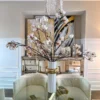 Inspire Me! Home Decor Cream Magnolia Branch Stem