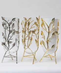 Inspire Me! Home Decor Branch Vase With Clear Glass Insert (2 Colors)