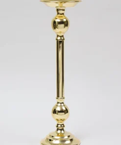 Inspire Me! Home Decor Gold Bead Detailed Candleholder (3 Sizes)