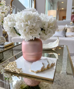 Inspire Me! Home Decor Pink Shimmer Vase