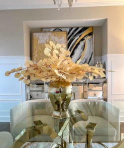 Inspire Me! Home Decor 33" Beige Eucalyptus Stem