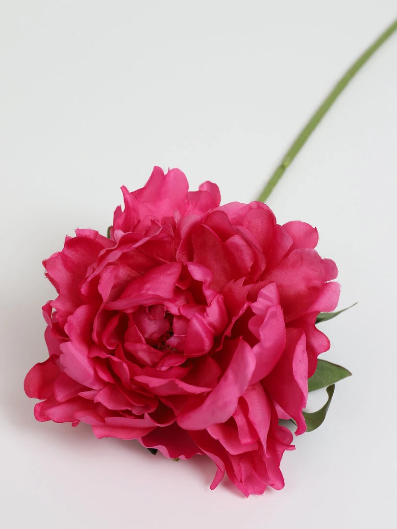 Inspire Me! Home Decor 23" Bright Pink Peony Stem