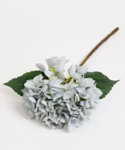 Inspire Me! Home Decor 19" Blue/Grey Hydrangea Stem