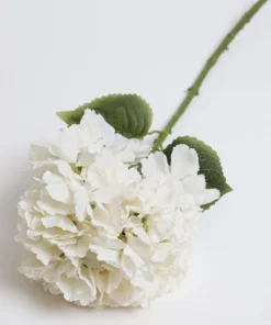 Inspire Me! Home Decor Floral Stems 26" Ivory Hydrangea Stem