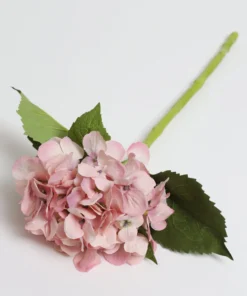 Inspire Me! Home Decor 19" Soft Pink Hydrangea Stem