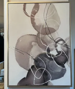 Inspire Me! Home Decor Abstract Circles Painting