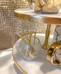 Inspire Me! Home Decor Gold Crystal Spoon (2 Colors)