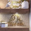 Inspire Me! Home Decor Gold Heart Wreath