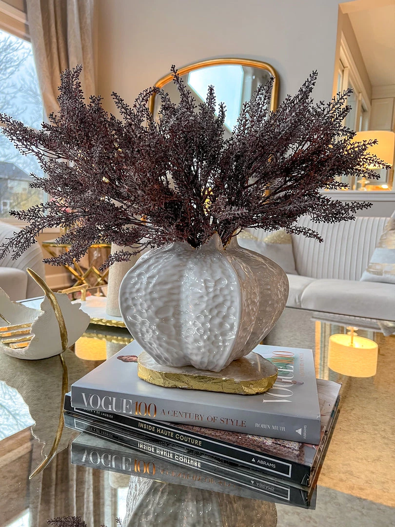 Inspire Me! Home Decor Faux Dried Blush Tones Grass Stem (2 Colors)