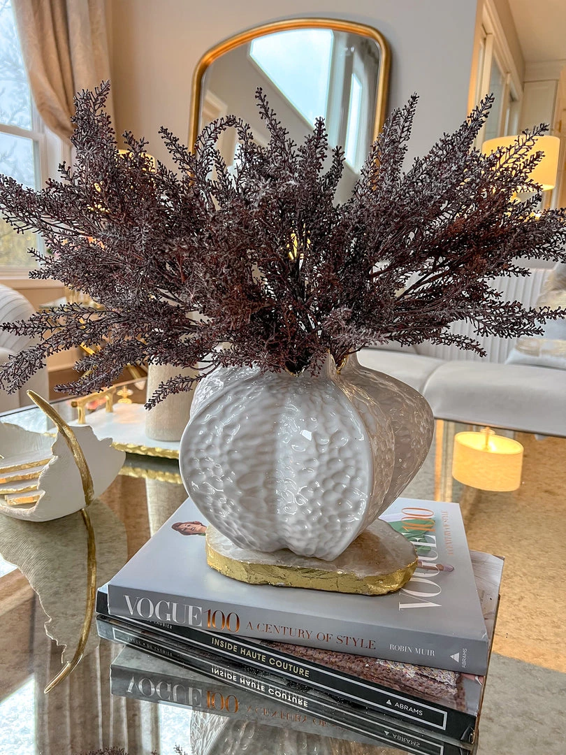 Inspire Me! Home Decor Faux Dried Blush Tones Grass Stem (2 Colors)