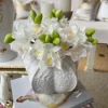 Inspire Me! Home Decor 11" White Orchid Bundle