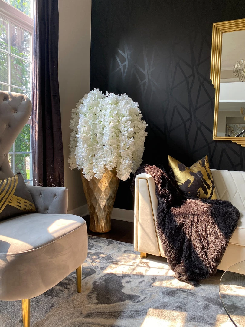 Inspire Me! Home Decor White Waterfall Hydrangea Stem