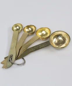 Inspire Me! Home Decor Gold Textured Measuring Spoons