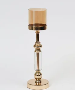 Inspire Me! Home Decor Classic Elegant Hurricane Candle Sticks (Set Of 3)