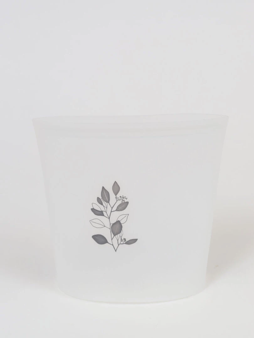 Inspire Me! Home Decor Wild Flower Silicone Reusable Bags (Set Of 3) KITCHEN