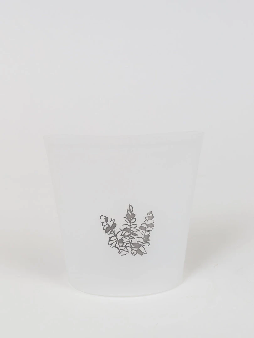 Inspire Me! Home Decor Wild Flower Silicone Reusable Bags (Set Of 3) KITCHEN