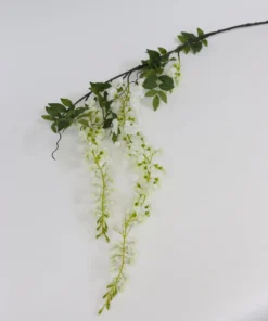 Inspire Me! Home Decor White Japanese Wisteria Stem