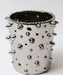 Inspire Me! Home Decor Studded Vase (2 Colors) Gold