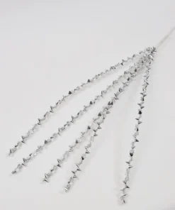 Inspire Me! Home Decor Silver Spiked Stem Floral Stems