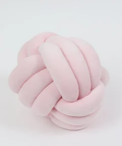 Inspire Me! Home Decor Soft Pink Velvet Knot Pillow (3 Sizes) Pillows