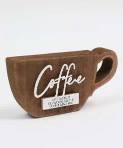 Inspire Me! Home Decor WALL ART & MIRRORS Coffee Mug Sign (3 Styles)