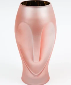 Inspire Me! Home Decor Iridescent Pink Face Vase