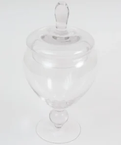 Inspire Me! Home Decor Glass Apothecary Jar With Lid (2 Sizes) Jars