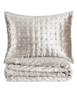 Cloud9d BEDDING Prato Beige Quilt Set (2 Sizes)