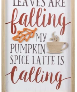 Inspire Me! Home Decor WALL ART & MIRRORS Fall Wall Decor Sign (2 Styles)