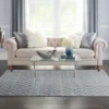 Nourison PILLOWS, RUGS, & THROWS Joli Area Rug - Blue/Grey (2 Sizes)