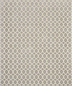 Nourison Joli Area Rug - Grey/Ivory (2 Sizes) PILLOWS, RUGS, & THROWS