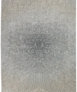 Nourison Elegance Area Rug - Grey/Blue/White (5 Sizes) PILLOWS, RUGS, & THROWS