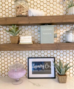 Inspire Me! Home Decor Plant In Wicker Basket Vase (Set Of 2)