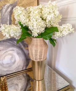 Inspire Me! Home Decor White Cone Hydrangea Stem