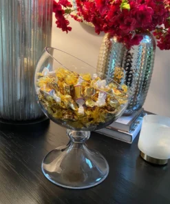 Inspire Me! Home Decor Glass Globe Jar