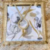 Inspire Me! Home Decor Glass And Gold Napkin Holder