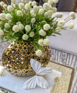 Inspire Me! Home Decor Allium Bundle W/ Foliage (2 Colors)