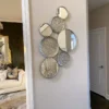 Inspire Me! Home Decor Circle Mirrored Wall Decor (Silver)