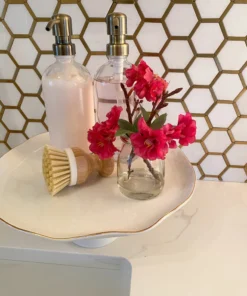 Inspire Me! Home Decor Small Cherry Blossom In Glass Jar (3 Colors)