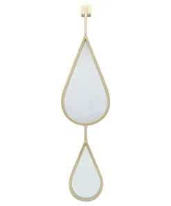 Inspire Me! Home Decor WALL ART & MIRRORS Teardrop Mirrors (Set Of 5) (2 Colors)