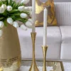 Inspire Me! Home Decor Geometric Candlesticks (2 Sizes And 2 Colors)