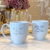 Inspire Me! Home Decor Better Late Than A Messy Home Bistro Mug (2 Text Colors)