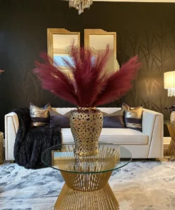 Inspire Me! Home Decor Light Feathered Pampa Grass Stem (4 Colors) Floral Stems