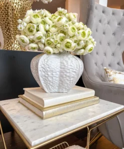 Inspire Me! Home Decor Mini Cream Ranunculus Bundle