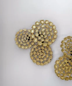 Inspire Me! Home Decor Triple Circle Textured Wall Art/ Decorative Piece WALL ART & MIRRORS