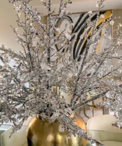 Inspire Me! Home Decor Silver Icicle Branch Floral Stems