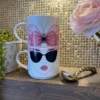 Inspire Me! Home Decor Butterfly Sunglasses Stack Mugs