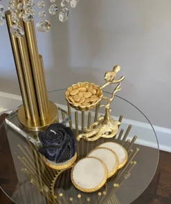 Inspire Me! Home Decor Black Rose Candle