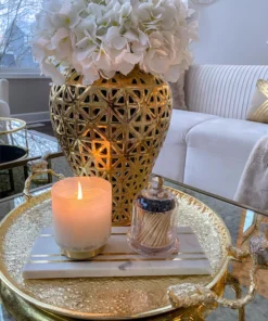 Inspire Me! Home Decor Glass Cloche With Black Tip Matches